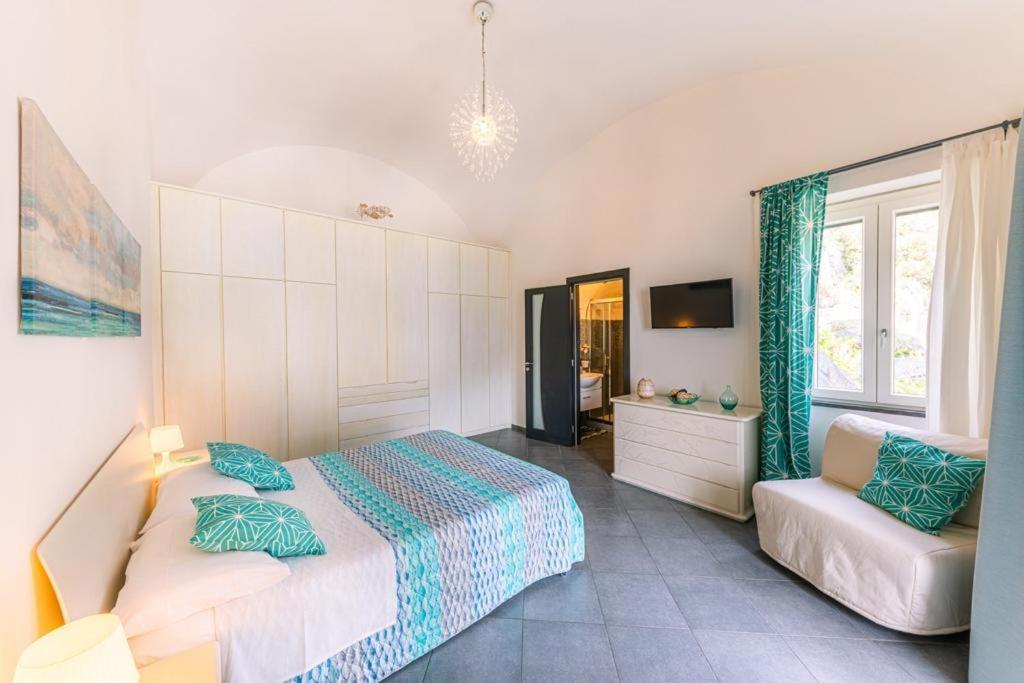 Maika House - Amalfi Coast - Seaview Villa Atrani Buitenkant foto